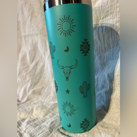 Other - Handcrafted Western Aztec laser engraved tumbler